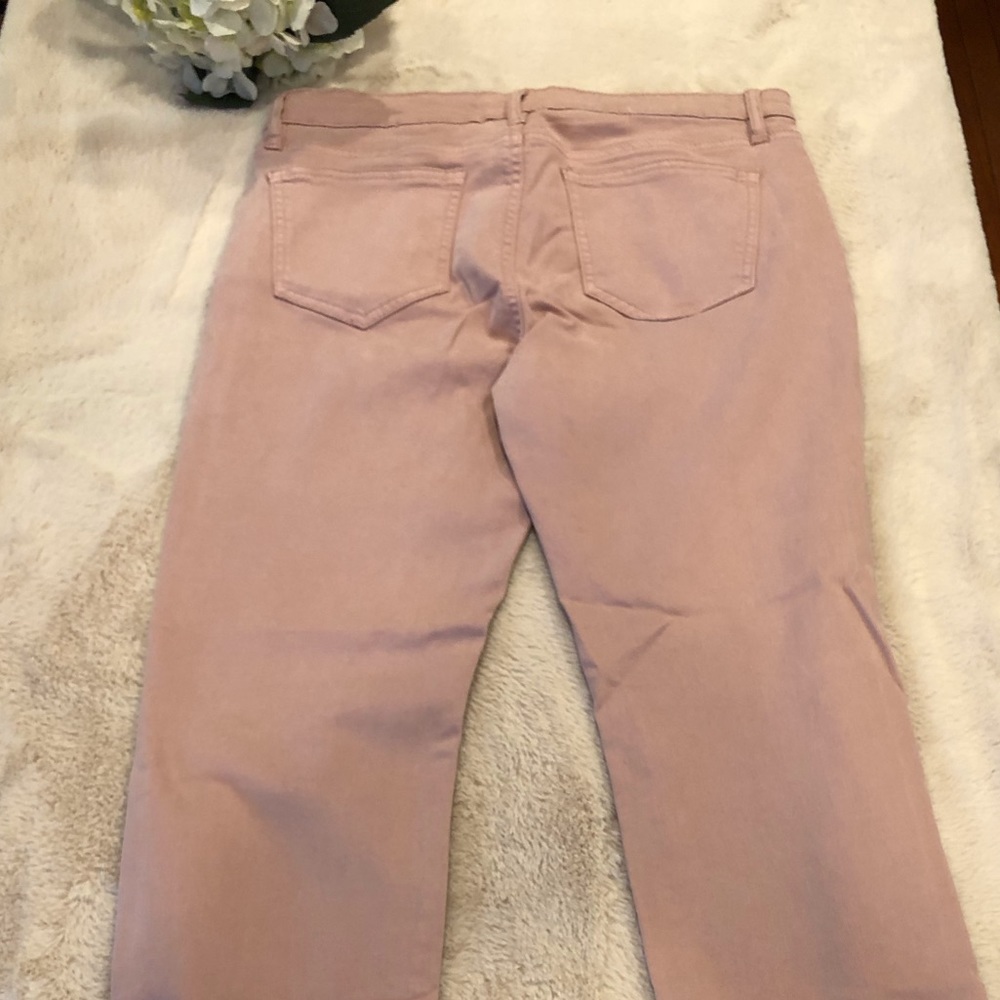 Buffalo David Bitton Pink Mid Rise Skinny Ankle Jeans, Size 6/28